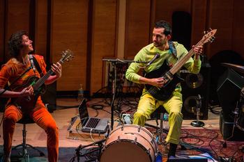 So Percussion & Buke and Gase perform at the Ecstatic Music Festival on March 26, 2014