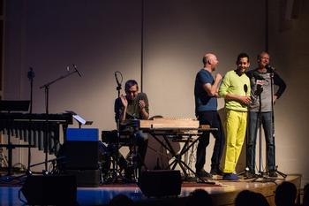So Percussion & Buke and Gase perform at the Ecstatic Music Festival on March 26, 2014