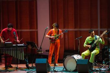 So Percussion & Buke and Gase perform at the Ecstatic Music Festival on March 26, 2014
