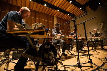 So Percussion & Buke and Gase perform at the Ecstatic Music Festival on March 26, 2014