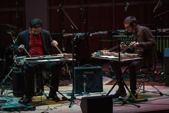 So Percussion & Buke and Gase perform at the Ecstatic Music Festival on March 26, 2014