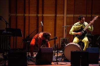 So Percussion & Buke and Gase perform at the Ecstatic Music Festival on March 26, 2014