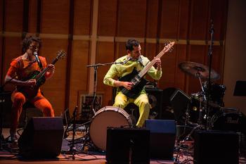 So Percussion & Buke and Gase perform at the Ecstatic Music Festival on March 26, 2014