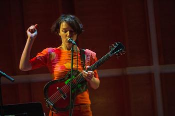 So Percussion & Buke and Gase perform at the Ecstatic Music Festival on March 26, 2014