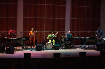 So Percussion & Buke and Gase perform at the Ecstatic Music Festival on March 26, 2014