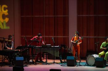 So Percussion & Buke and Gase perform at the Ecstatic Music Festival on March 26, 2014