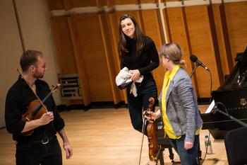 Julia Holter and Spektral Quartet at Merkin Concert Hall February 25, 2015