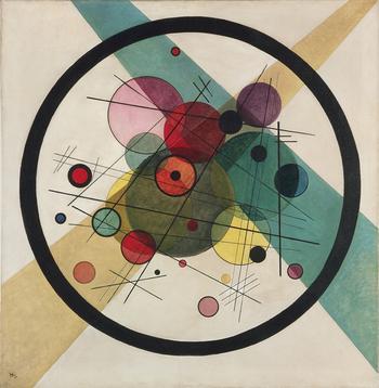 Vasily Kandinsky (Moscow 1866-1944 Neuilly-sur-Seine) Circles within a Circle, 1923.