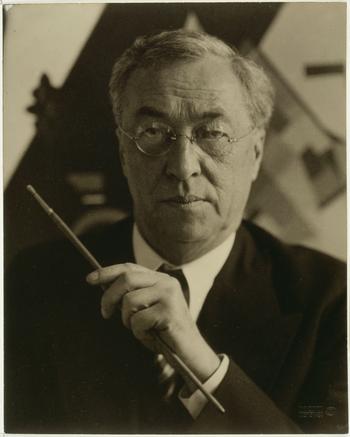 Portrait of Vasily Kandinsky, 1933 Photo by: Hugo Erfurth (Halle 1874-1948 Gaienhofen).