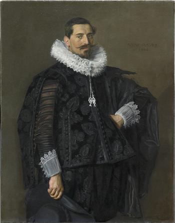 Frans Hals (1581/1585–1666). Portrait of Jacob Olycan (1596–1638), 1625. 