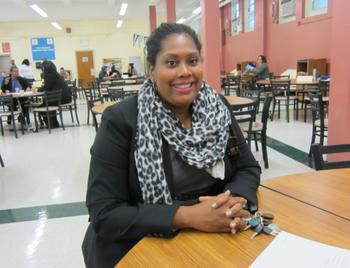 Gloria Rosario, founder and principal of West Brooklyn Community High School.