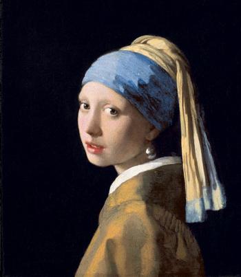 Johannes Vermeer (1632–1675). Girl with a Pearl Earring, c. 1665.