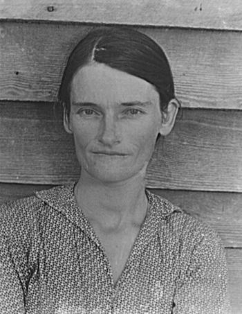 Walker Evans. Allie Mae Burroughs, 1936.