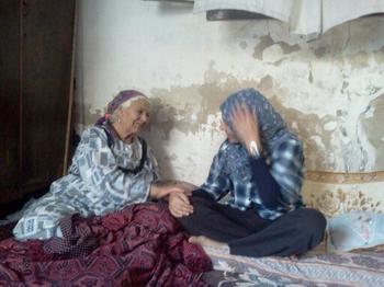 Ghada Ageel's grandmother's home in the Khan Younis Refugee Camp.