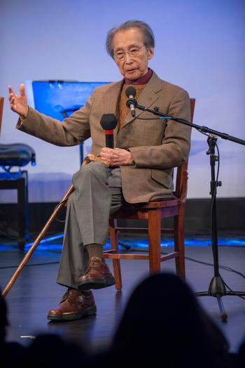 Chou Wen-chung at "From China to America" at New York HIstorical Society on Jan. 10, 2014