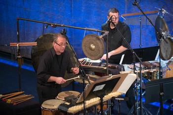 Talujon Percussion Quartet at "From China to America" at New York HIstorical Society on Jan. 10, 2014