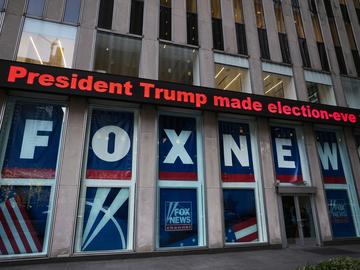 Fox News studios in New York City.