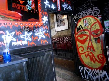 Inside of Don Hill's nightclub