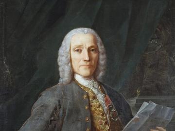 'Retrato de Domenico Scarlatti' by Domingo Antonio Velasco.