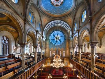 Interior of the Museum at Eldridge Street in Chinatown