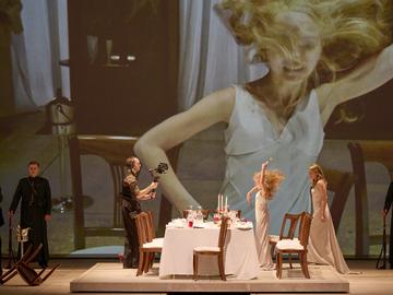 A scene from Salome at the Vienna State Opera