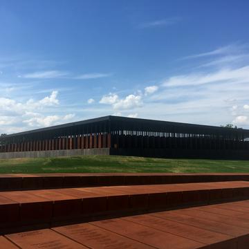 The National Memorial for Peace and Justice in Montgomery, Alabama.