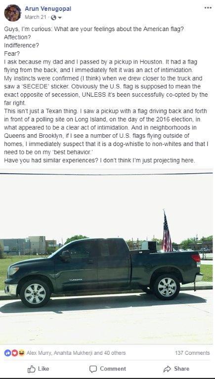 how to put flag on truck