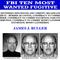 This FBI Ten Most Wanted Fugitive poster shows reputed Boston mobster James 'Whitey' Bulger. 