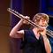 Flutist Claire Chase performs Balter in The Greene Space. 