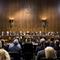 Christine Blasey Ford testifies before the Senate Judiciary Committee, Thursday, Sept, 27, 2018 on Capitol Hill in Washington.