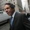 New York Attorney General Andrew Cuomo leaves a press conference about recalled Toyota cars February 24, 2010