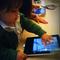 Child with ipad