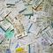 many movie ticket stubs