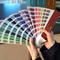 Pantone color swatches