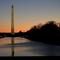 The Washington Monument is seen at a distance before sunrise on Capitol Hill in Washington, Thursday, Dec. 19, 2019, a day after the U.S. House voted to impeach President Donald Trump.