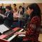 Brooklyn Youth Chorus in rehearsal with composer Missy Mazzoli