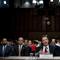 Former FBI Director James Comey speaks during a Senate Intelligence Committee hearing on Capitol Hill, Thursday, June 8, 2017, in Washington. 