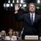 President Donald Trump's Supreme Court nominee Brett Kavanaugh is sworn-in before the Senate Judiciary Committee on Capitol Hill in Washington, Tuesday, Sept. 4, 2018