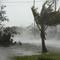  A road is flooded during the passing of Hurricane Dorian in Freeport, Grand Bahama, Bahamas, Monday, Sept. 2, 2019. 