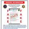 This image posted on the FBI Twitter page, on Tuesday, Feb. 11, 2020, shows a fake document that was posted online, that the FBI and Los Angeles County Sheriff's Department are investigating. 