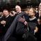  In this Jan. 25, 2011, file photo, President Barack Obama hugs Supreme Court Justice Ruth Bader Ginsburg on Capitol Hill in Washington, prior to delivering his State of the Union address.