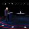 President Donald Trump and Democratic presidential candidate former Vice President Joe Biden participate in the final presidential debate at Belmont University, Thursday, Oct. 22, 2020, in Nashville.