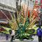 A Performer walks off the set during a pre-taping of the Macy's Thanksgiving Day Parade in front of the flagship store in New York, Wednesday, Nov. 25, 2020. 