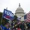 Rioters loyal to then-President Donald Trump outside of U.S. Capitol on Jan. 6, 2021, in Washington.