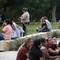 The archbishop of San Antonio, Gustavo Garcia-Siller, right, comforts families outside the Civic Center following a deadly school shooting at Robb Elementary School in Uvalde, Texas, Tuesday, May 24, 