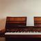 Brown Upright Piano