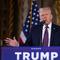 U.S. President-elect Donald Trump speaks to members of the media during a press conference at the Mar-a-Lago Club on January 07, 2025 in Palm Beach, Florida.