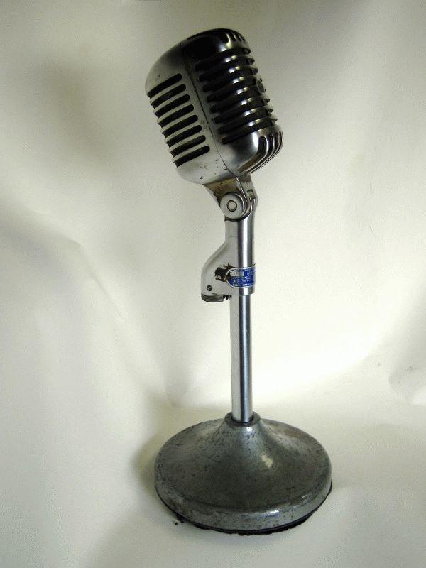 WNYC Shure 55 'Elvis' Microphone