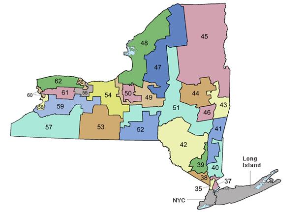 Redistricting: The Northeast Slide Continues | WNYC | New York Public ...