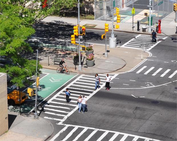 New York on the Road to Having More Pedestrian, Bike-Friendly Streets ...